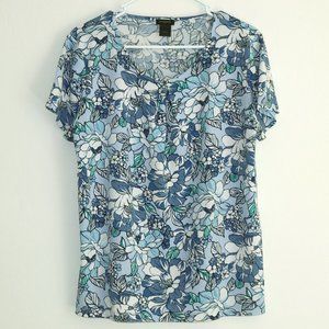 Floral print blouse
